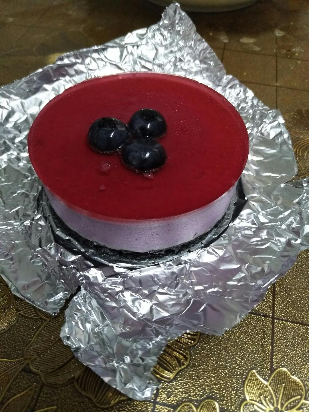 蓝莓慕斯杯