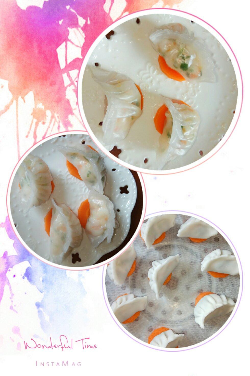 水晶虾饺&香浓奶黄包（厨studio视频直播课作业反馈）