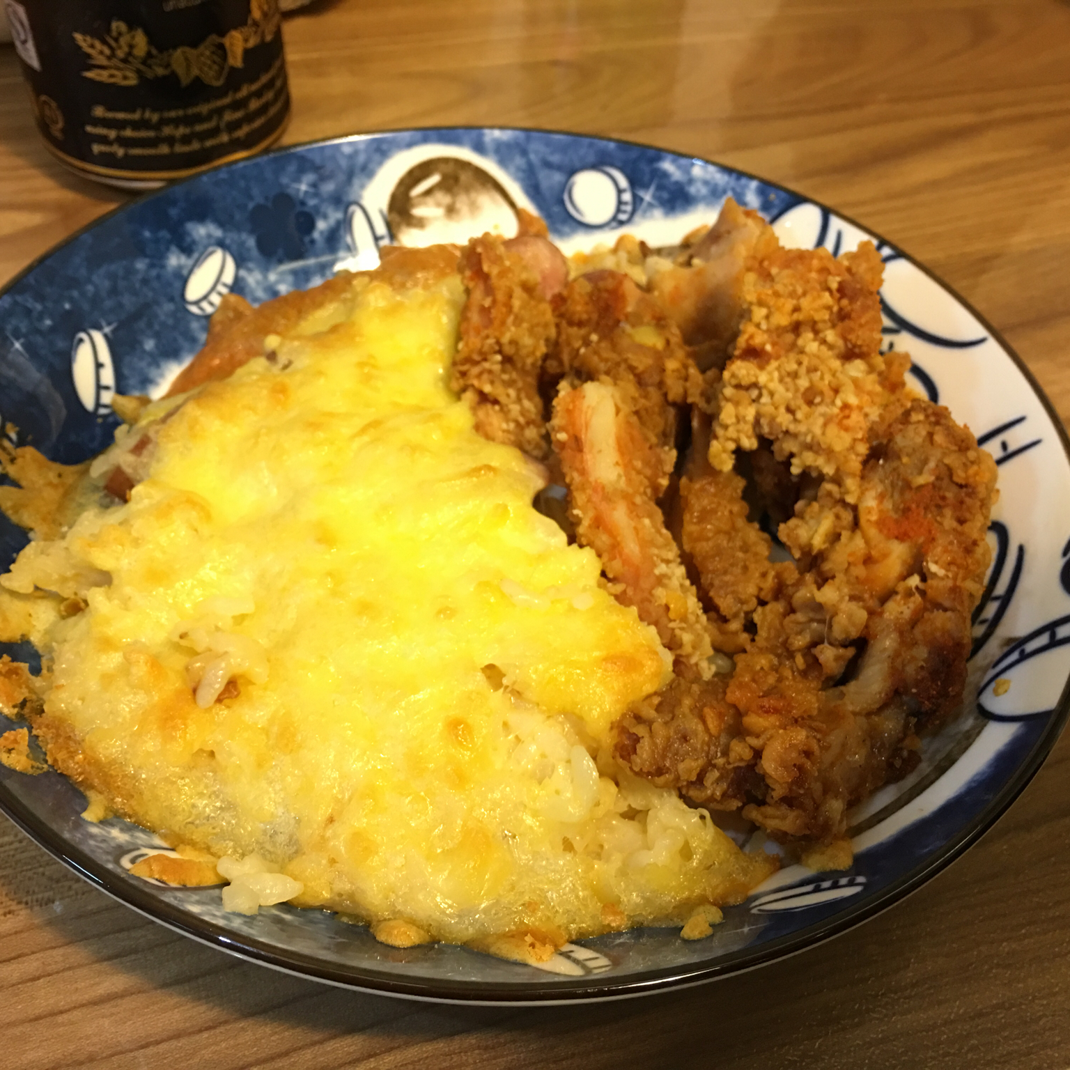 白蘑菇奶油培根意面