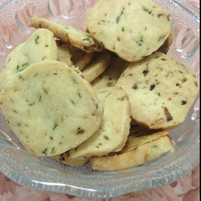 香葱饼干