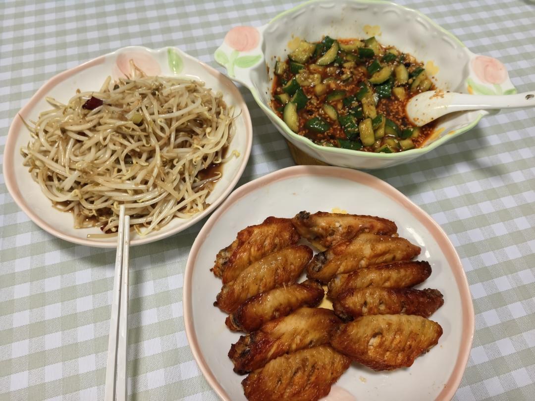 秒杀外面轻食店的所有鸡翅 吃了一次就彻底爱上(空气炸锅版)