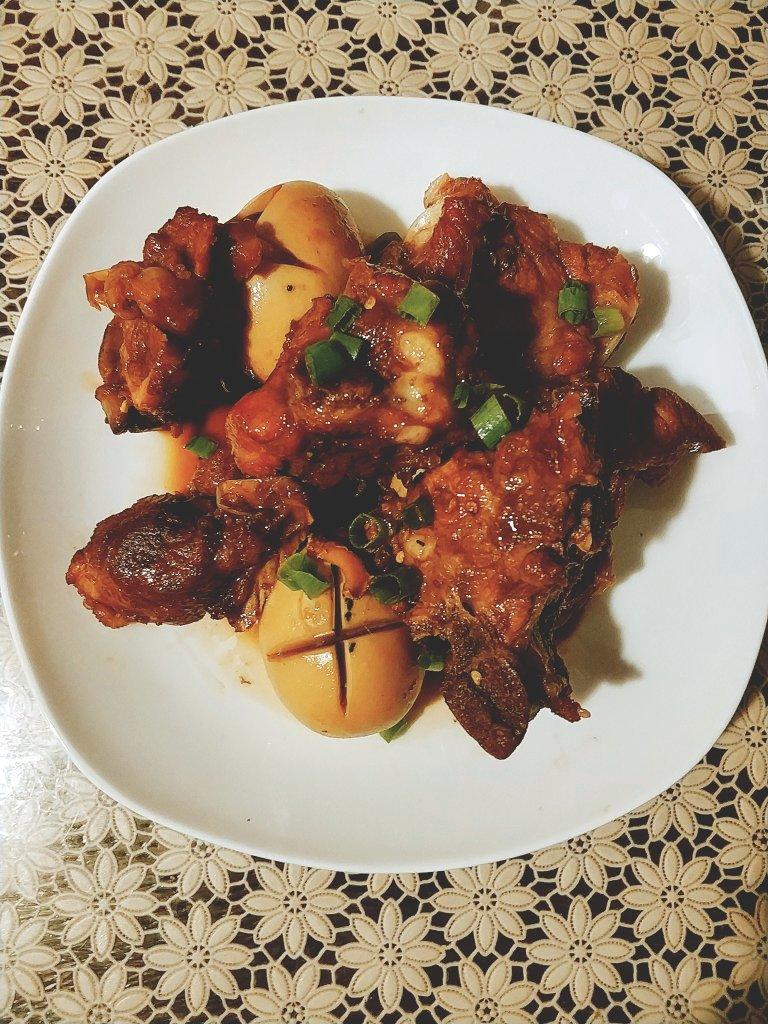 啤酒卤蛋烧排骨