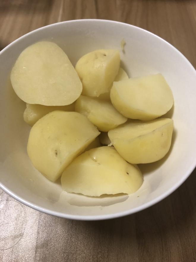 清水煮土豆（减肥餐）的做法