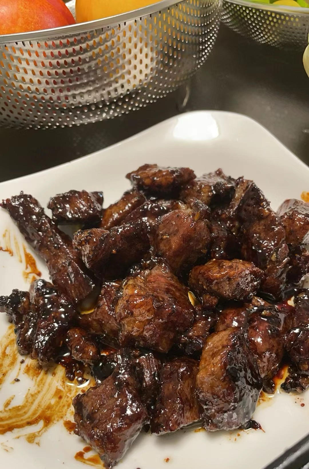 听起来就很好吃的黑椒蒜子牛肉粒