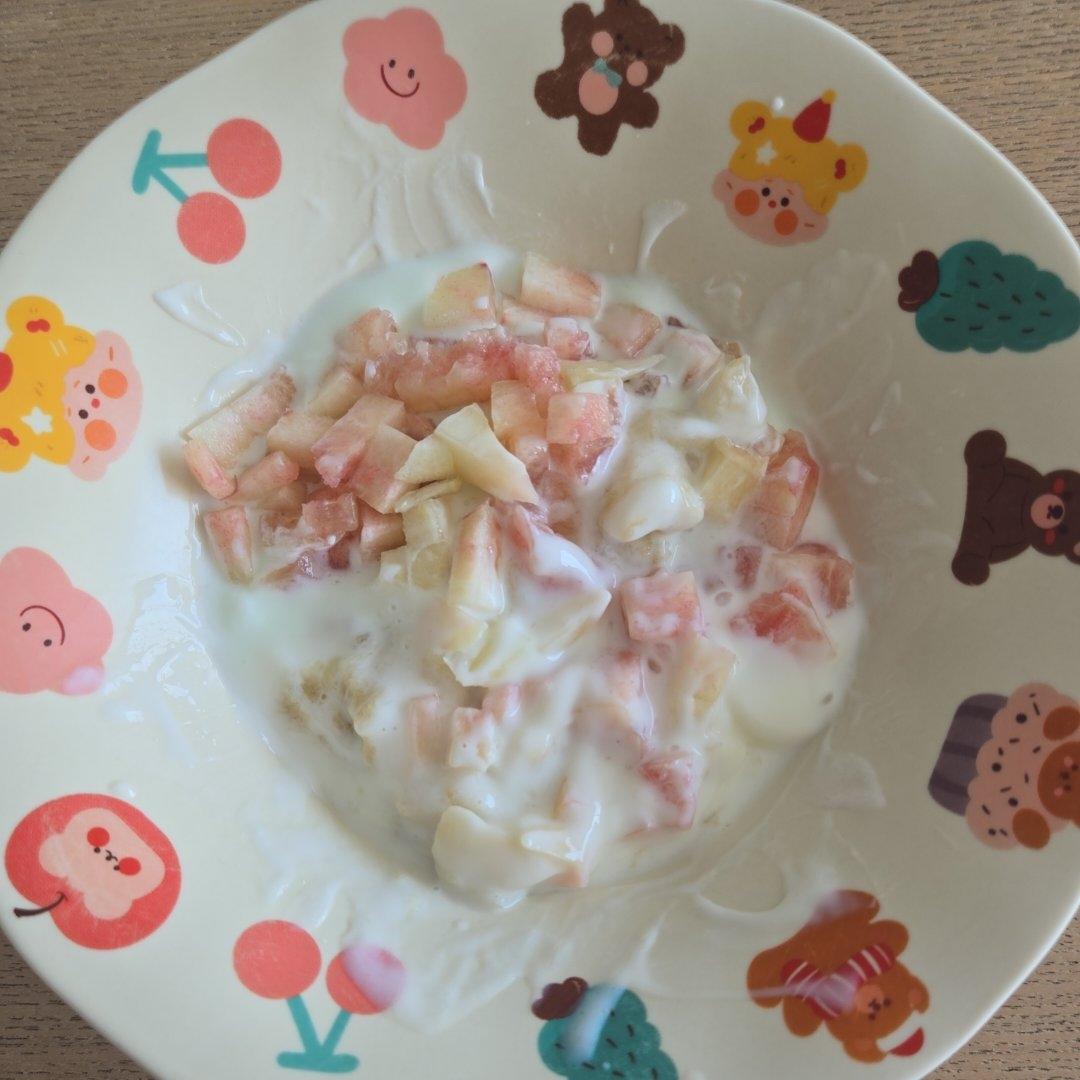 桃子酸奶