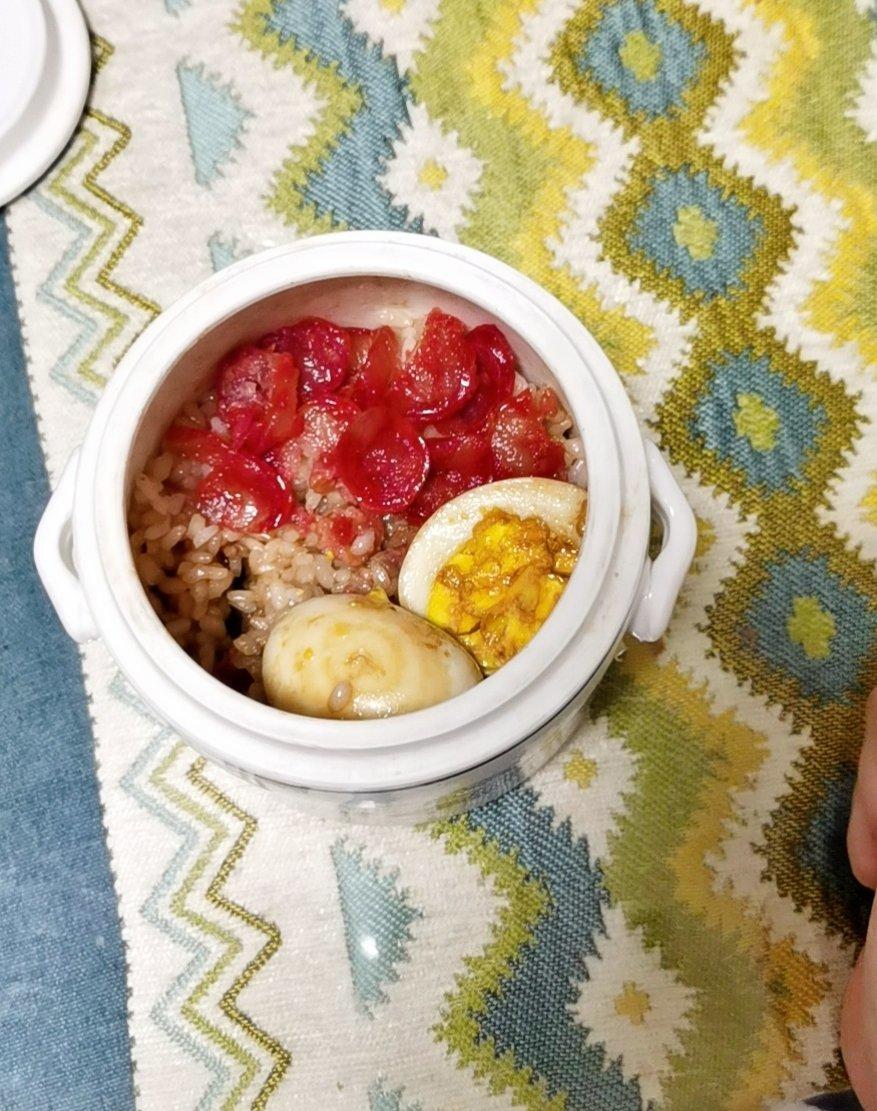 电饭煲腊肠焖饭