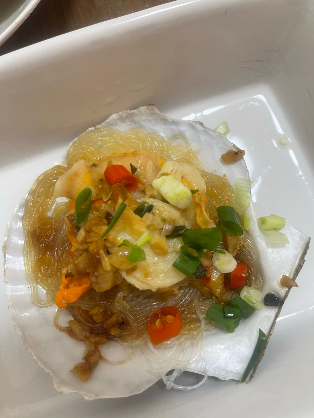 超简单又好吃的扇贝蒸粉丝