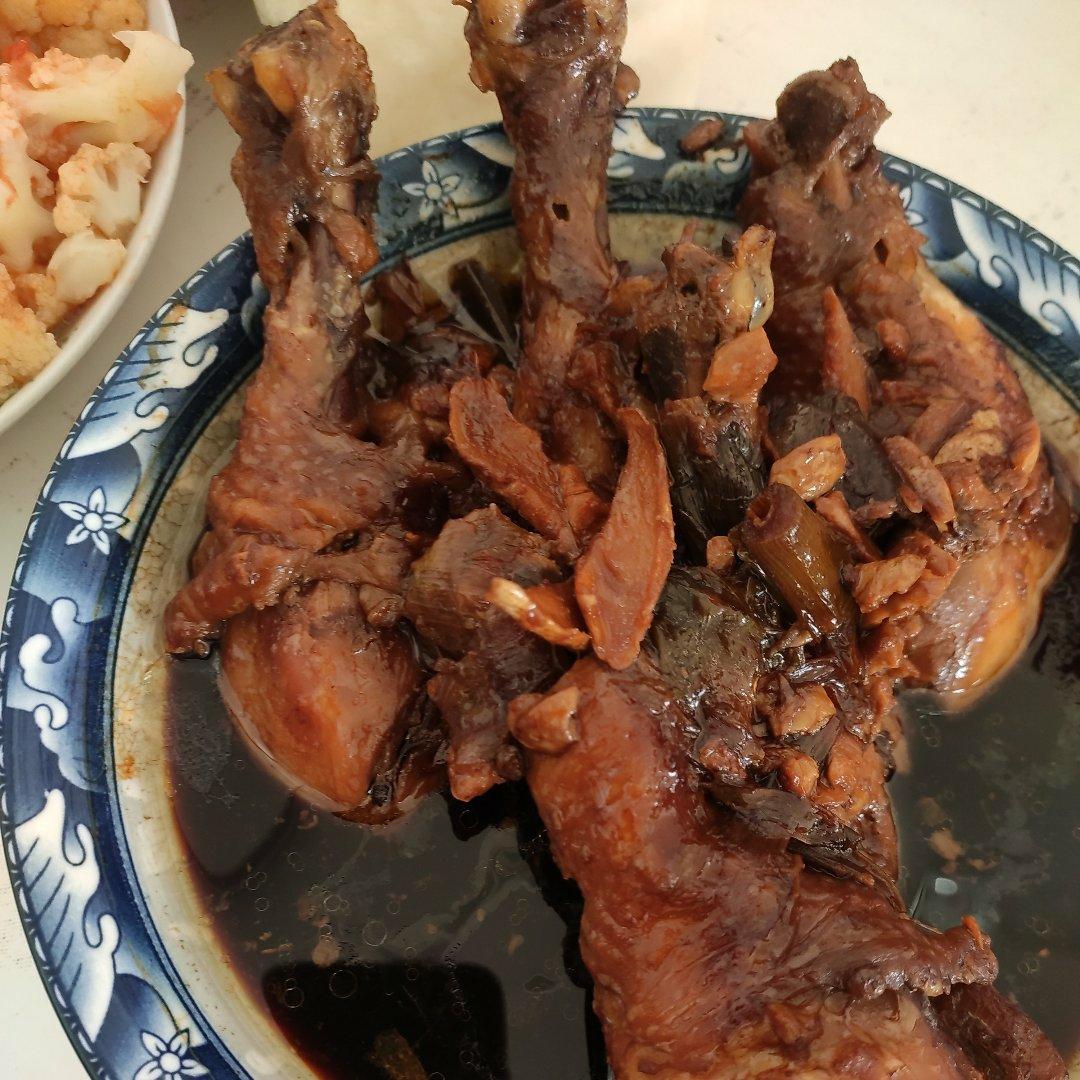 电饭锅蒜香鸡腿