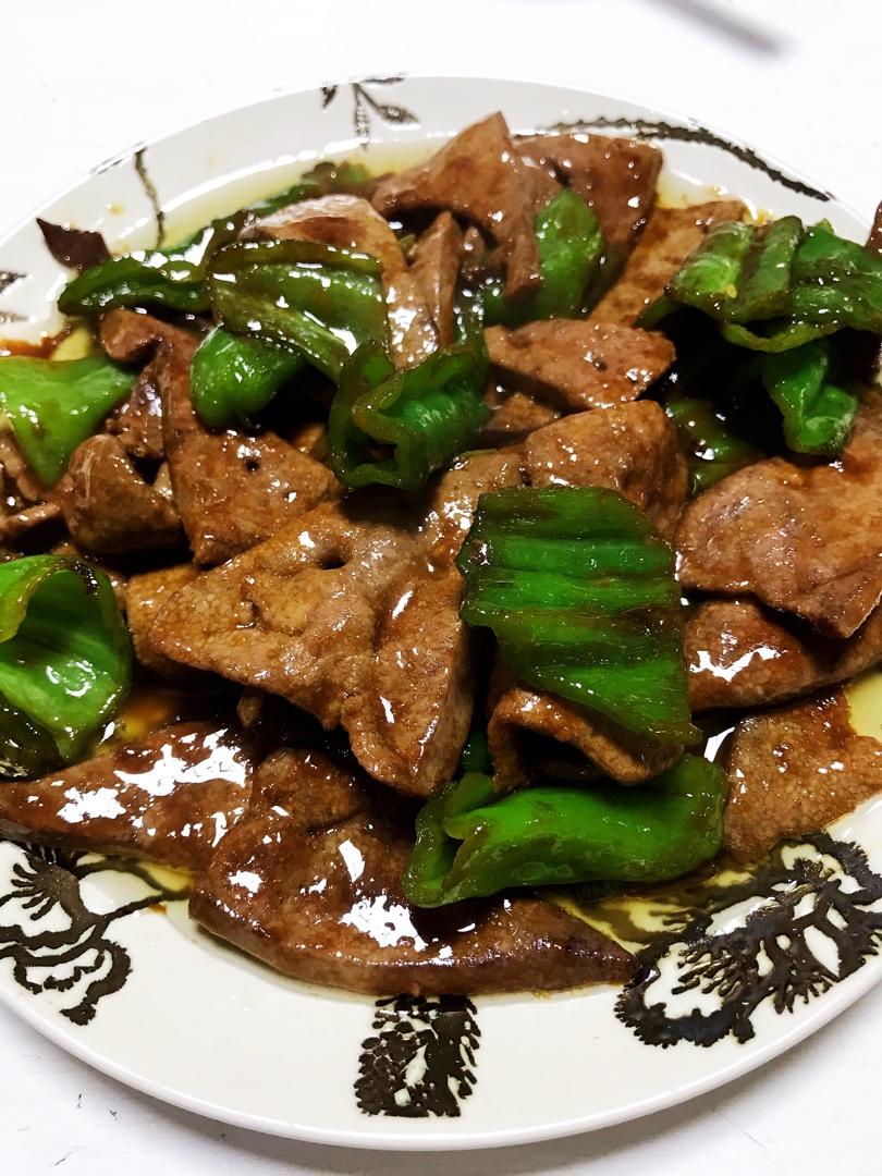 怎么炒口感都不老的—炒猪肝