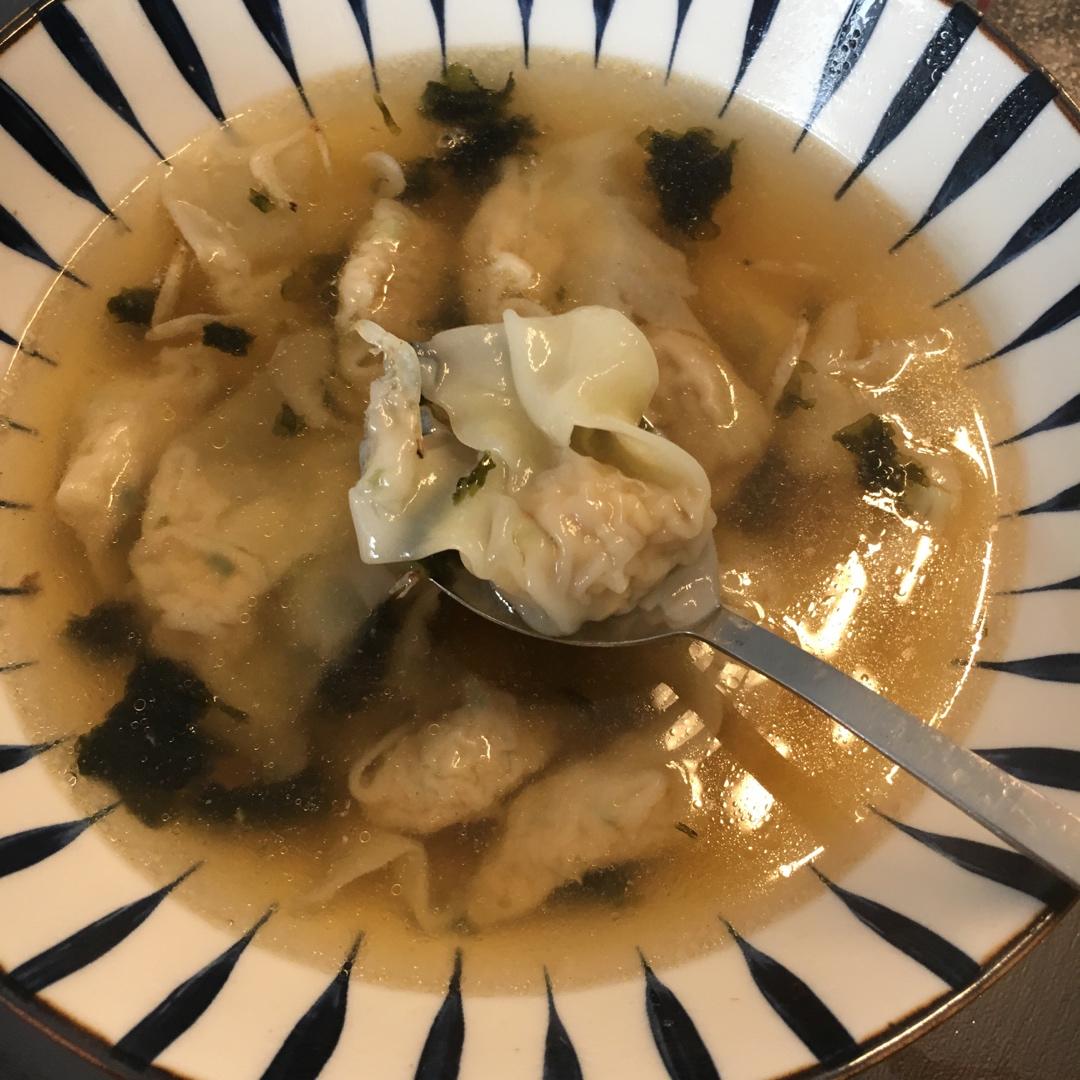 肉不柴的馄饨馅