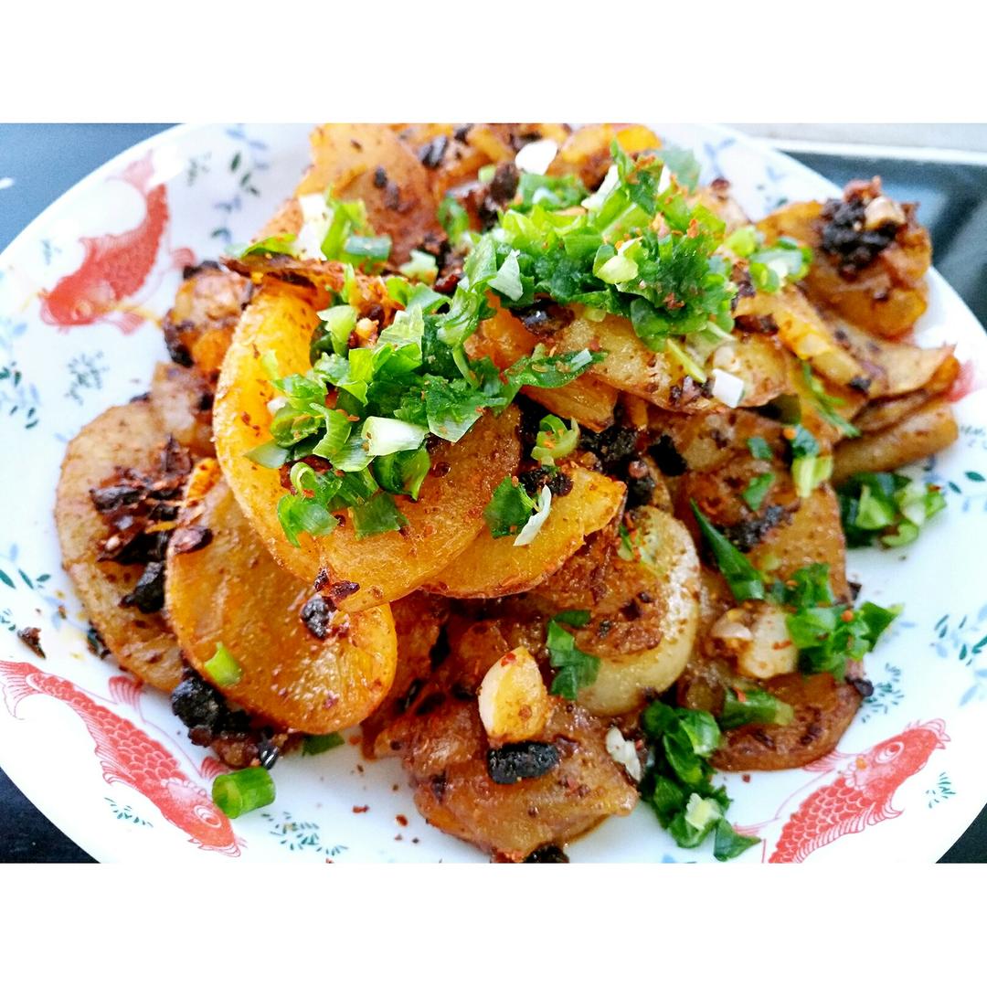 干锅土豆片