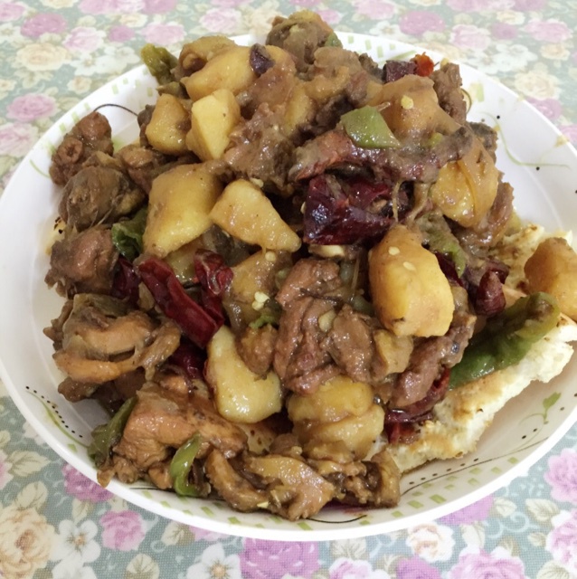 超下饭的新疆大盘鸡