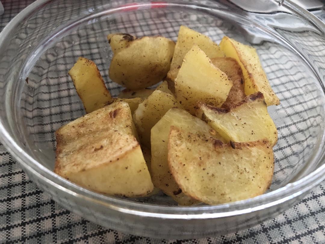 烤孜然土豆