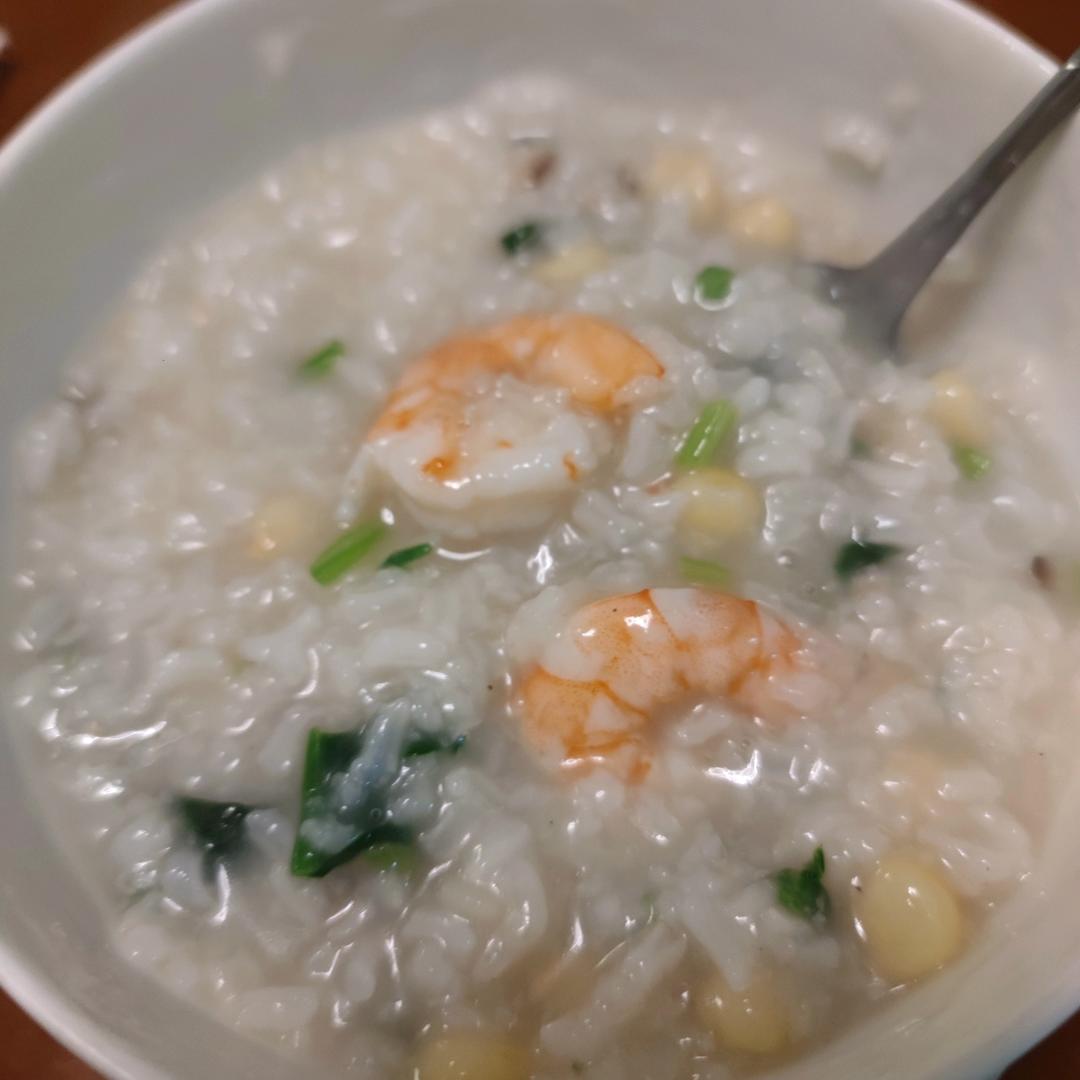 鲜虾粥