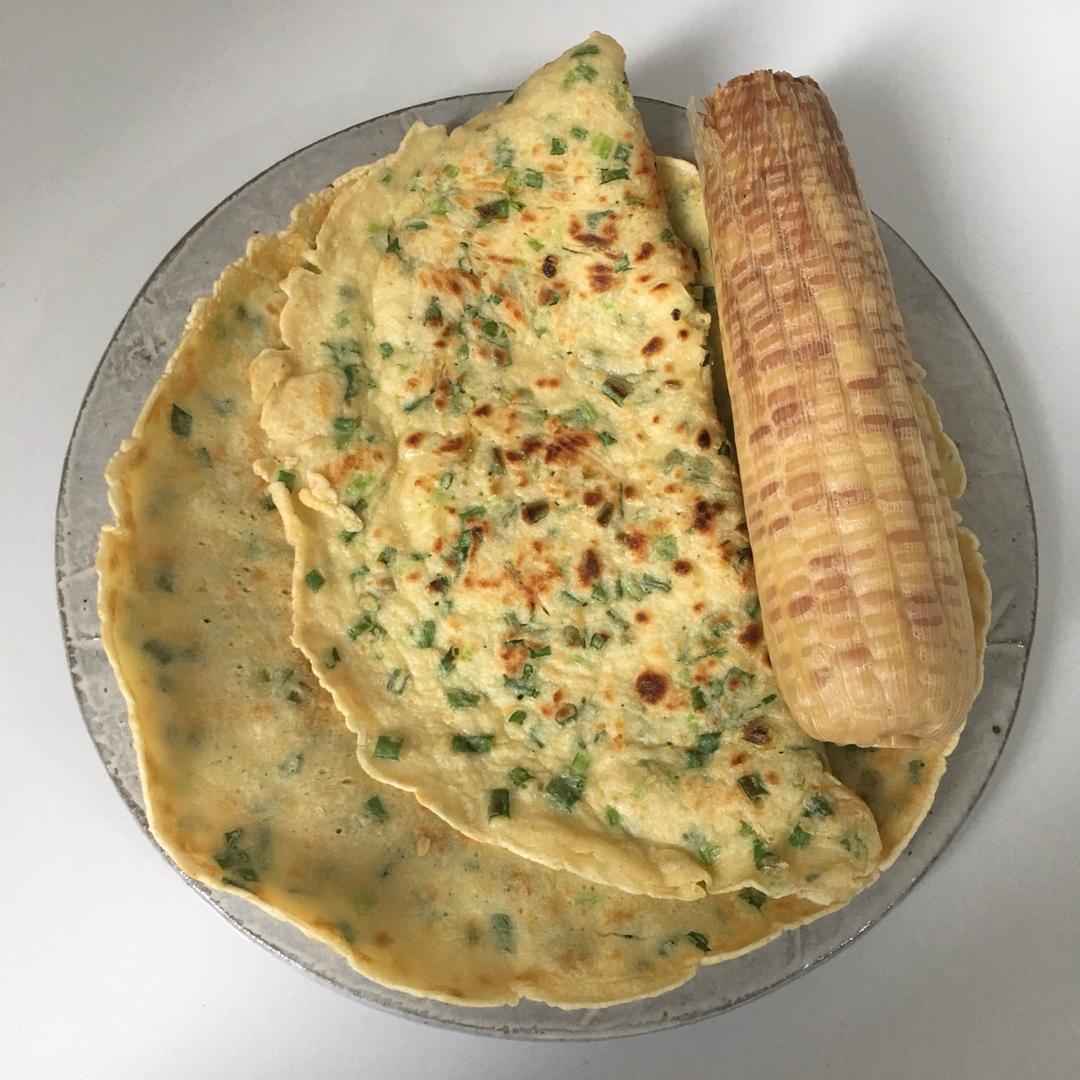 快速早餐鸡蛋葱花饼