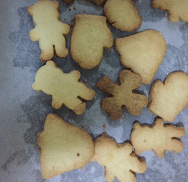 卡通黄油饼干