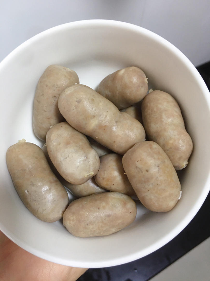 一次成功的儿童脆皮肠做法