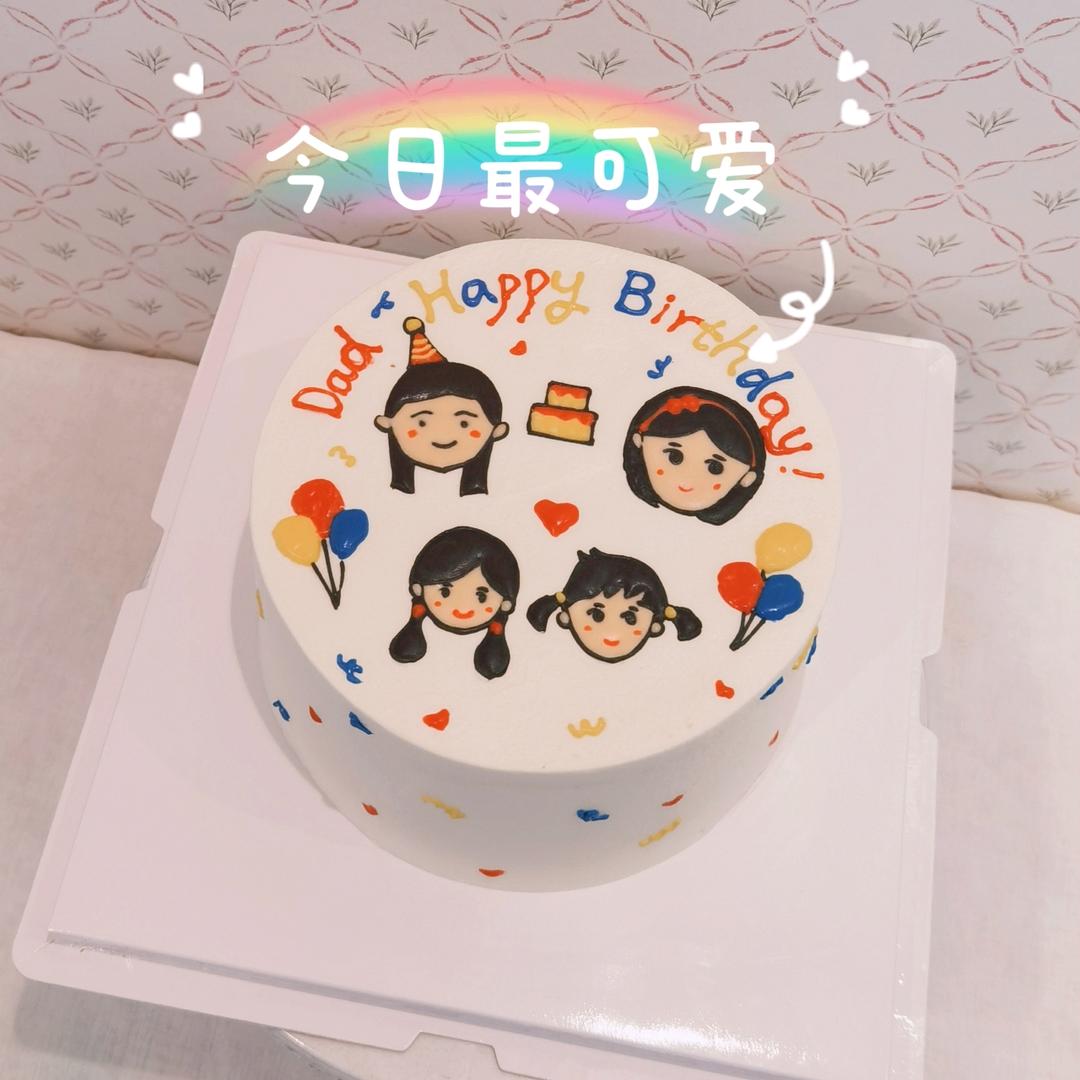 手绘蛋糕