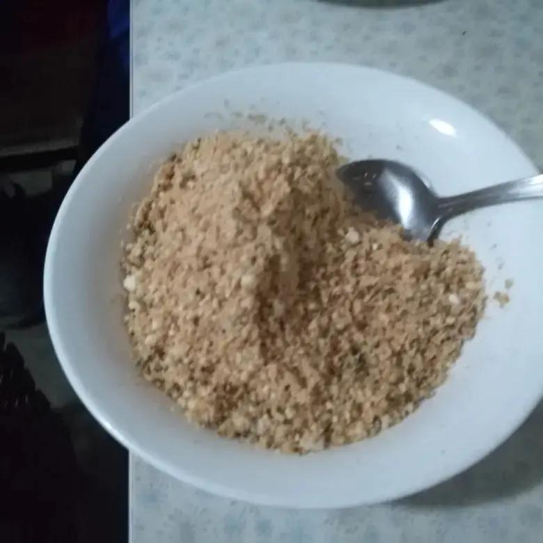 豆渣制作“豆松”（自制素肉松）（无油版）
