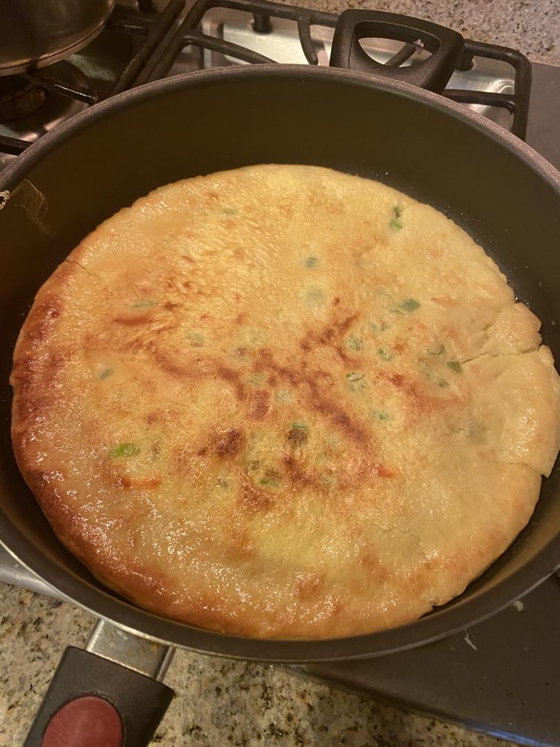 葱花鸡蛋饼