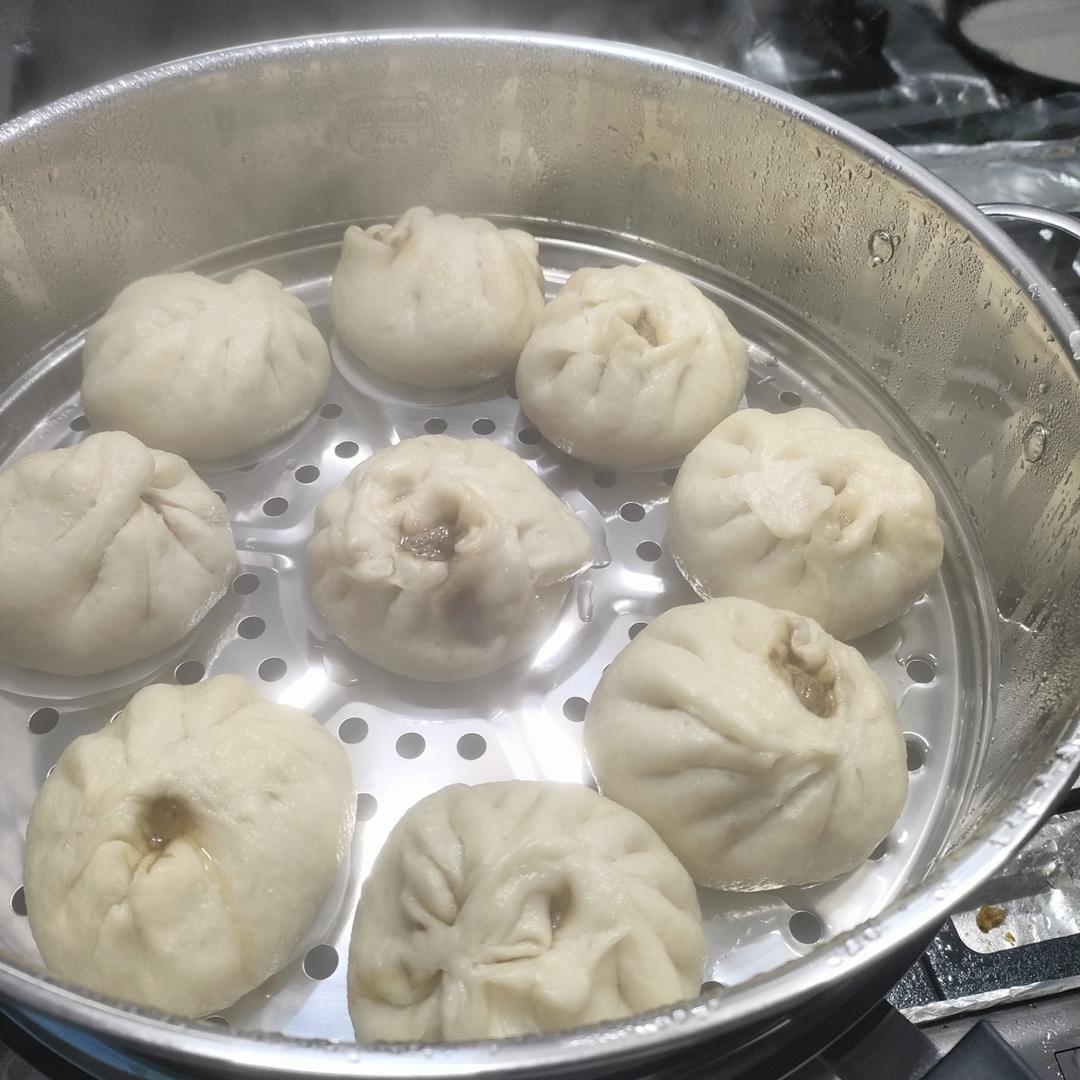 好吃多汁的肉包子肉馒头【步骤超详细】