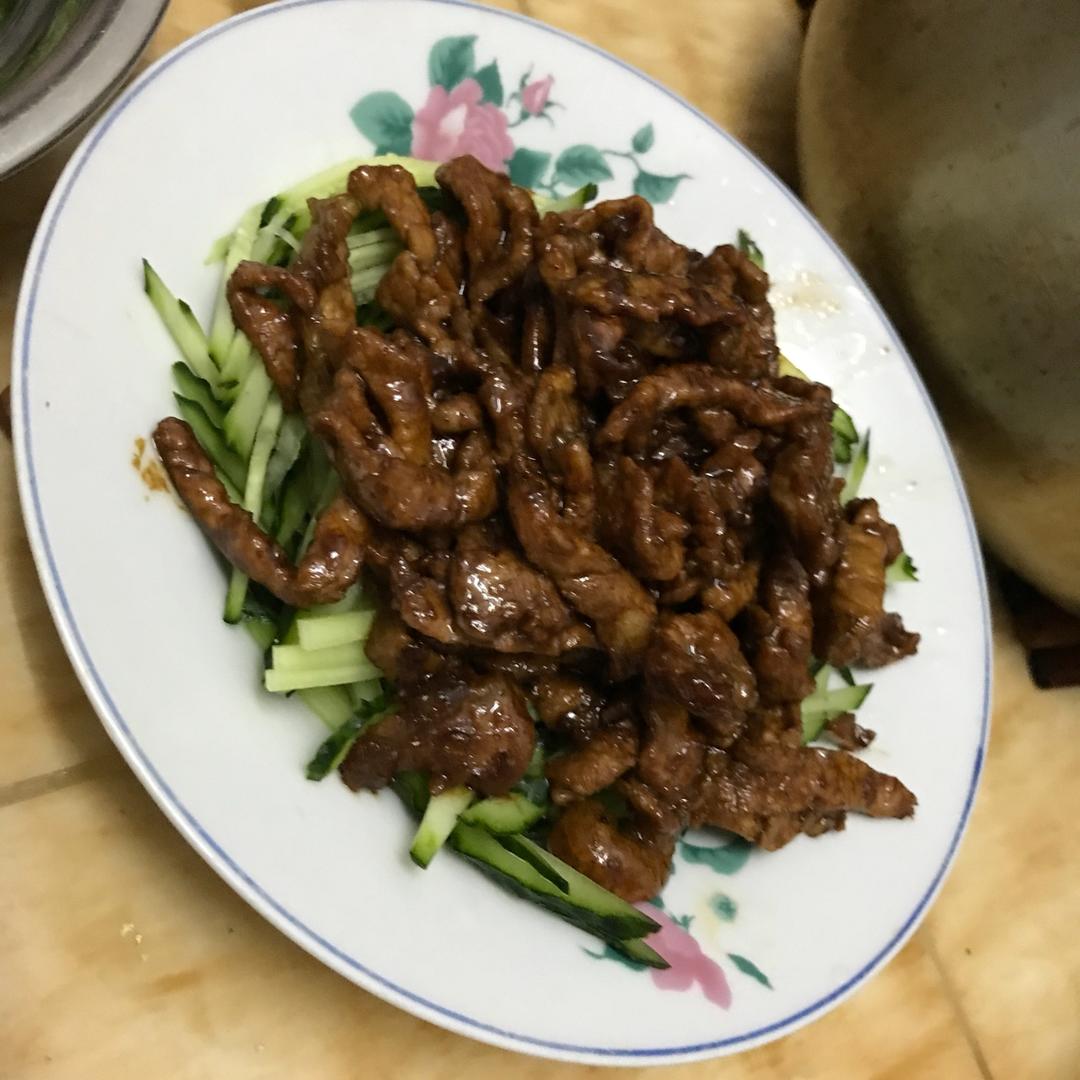 京酱肉丝