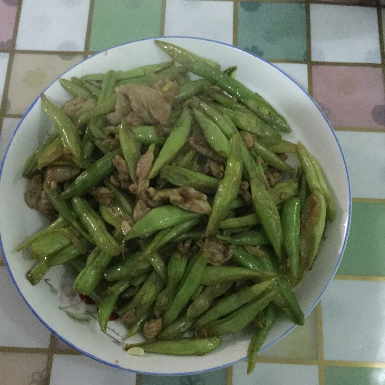 芸豆丝炒肉