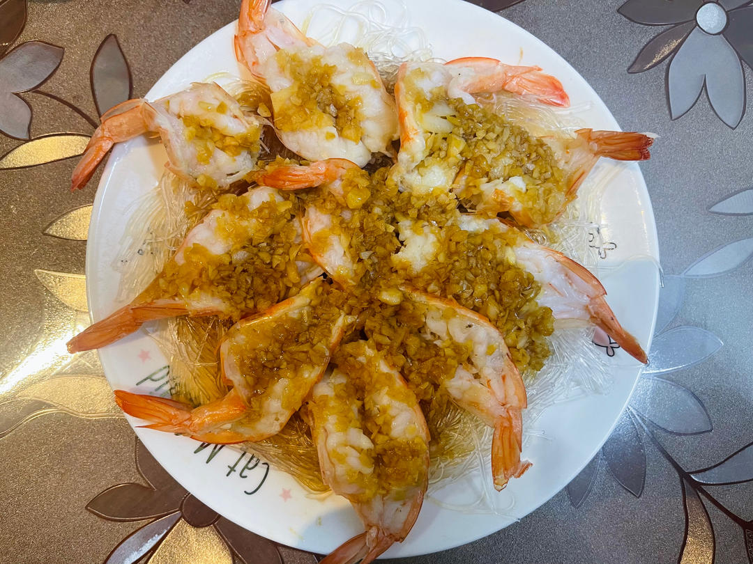 蒜蓉粉丝开背虾