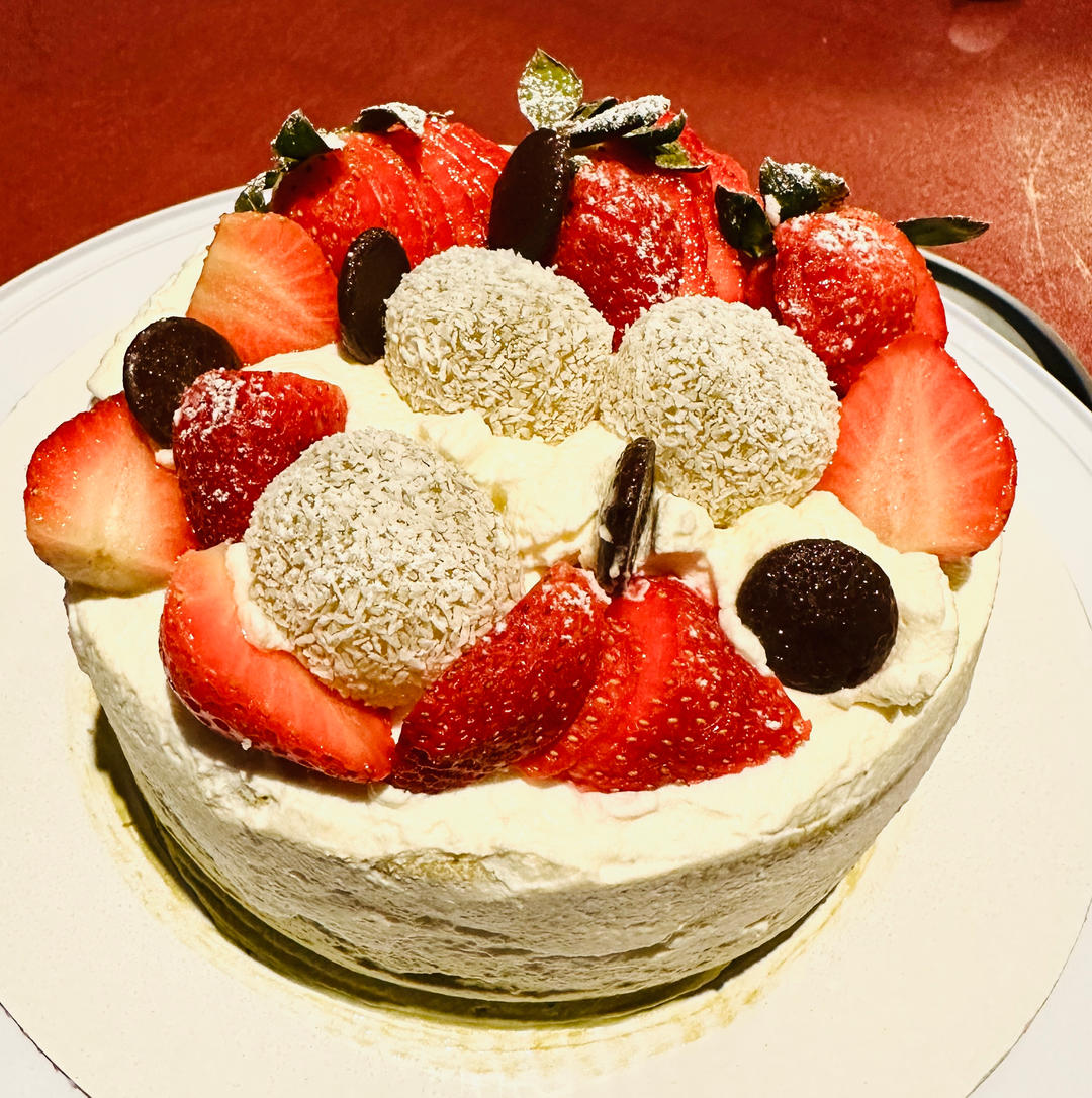 草莓抹茶蛋糕