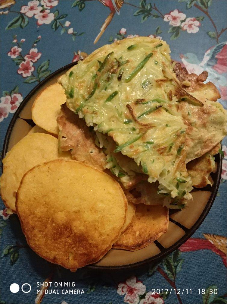 青萝卜饼（萝卜丸子味的）