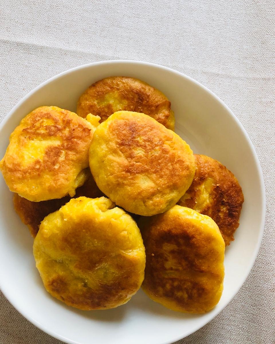 zhongyz做的红薯饼