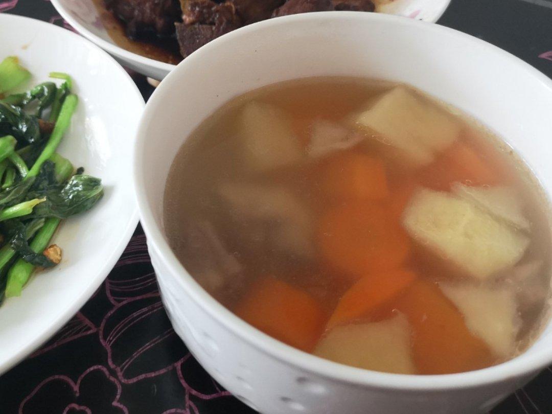 苹果胡萝卜汤 寒咳热咳都适合