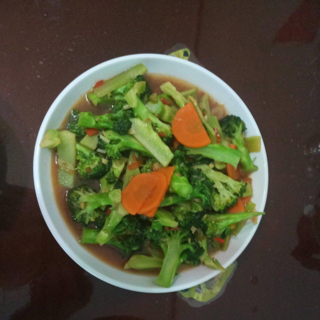 比肉还鲜的酱汁西兰花