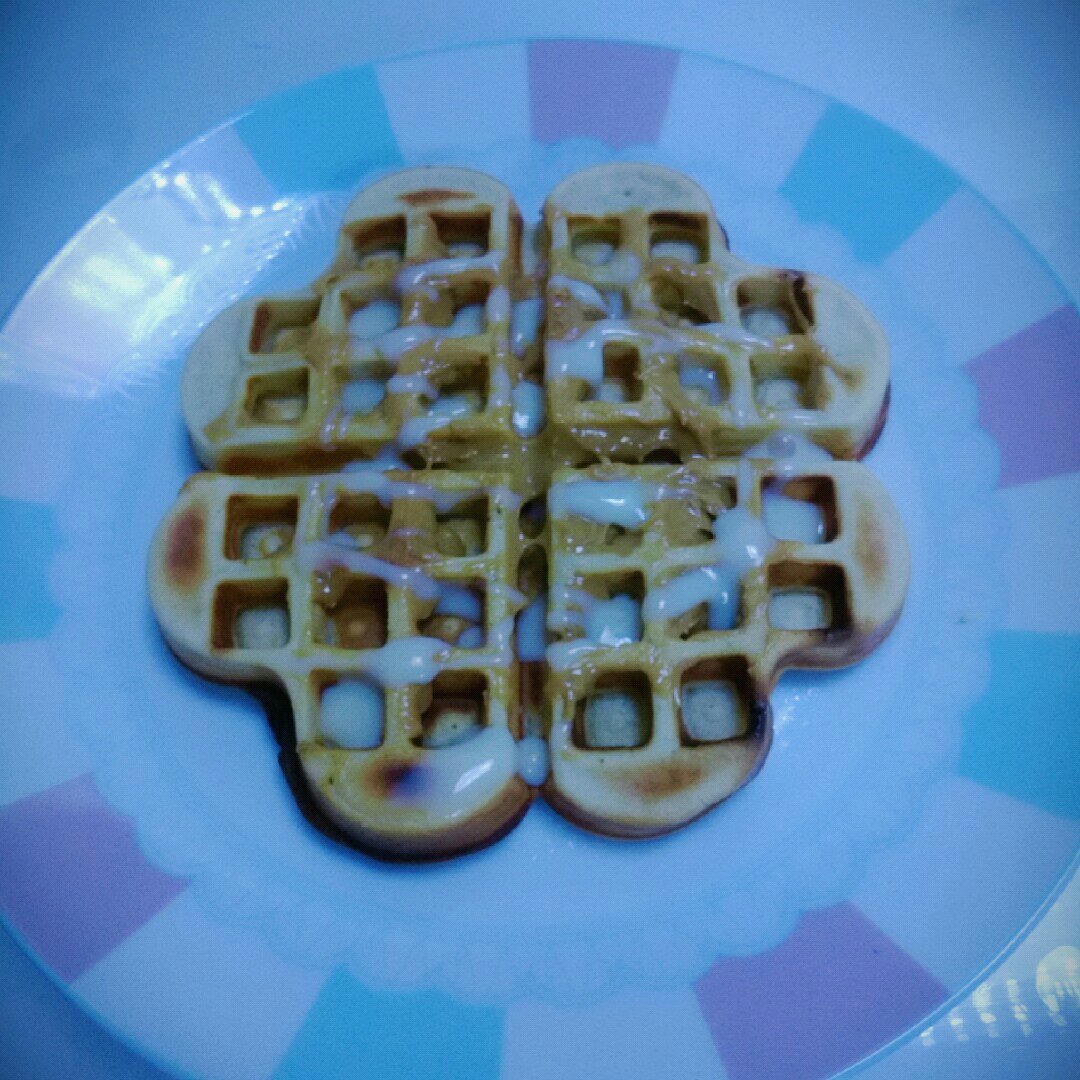 低脂低糖华夫饼。