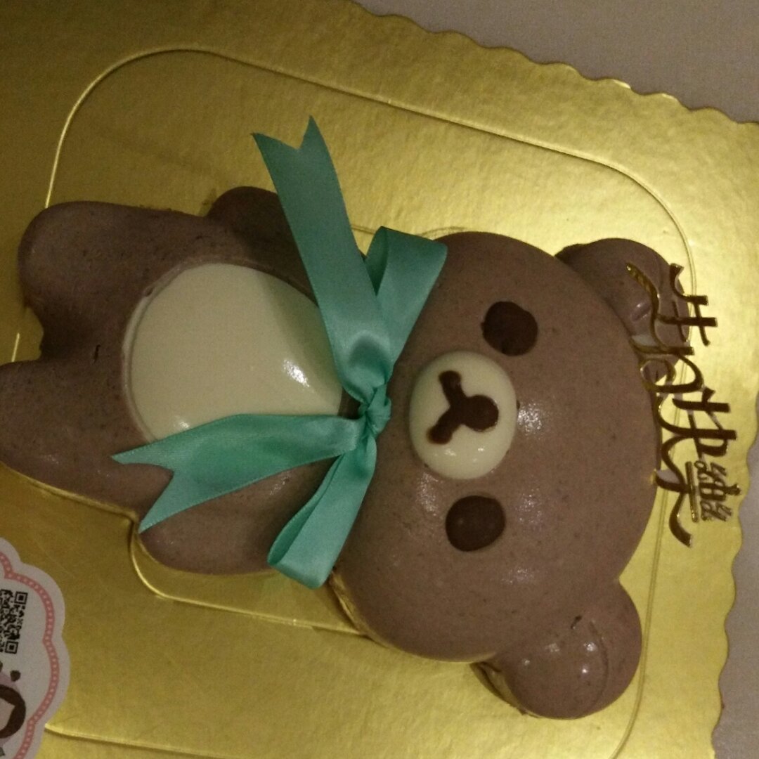 轻松熊巧克力慕斯蛋糕