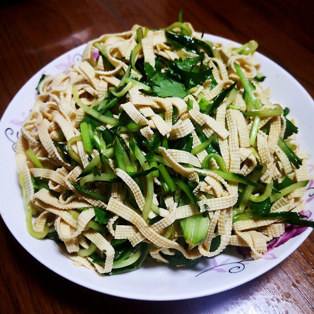 凉拌干豆腐丝
