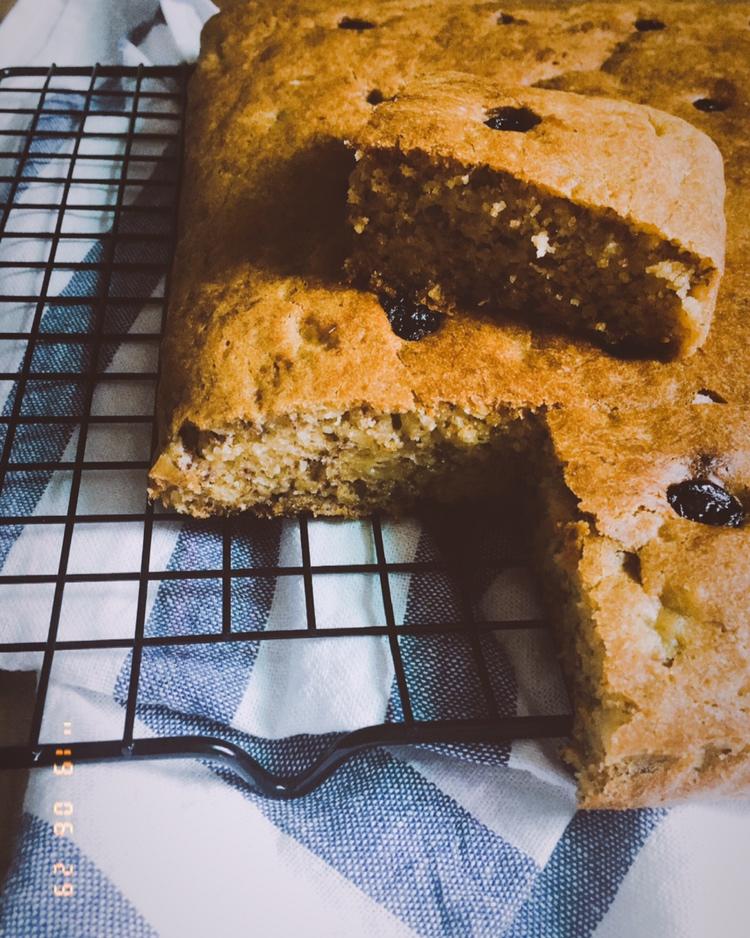 香蕉核桃蛋糕（低油少糖健康版）