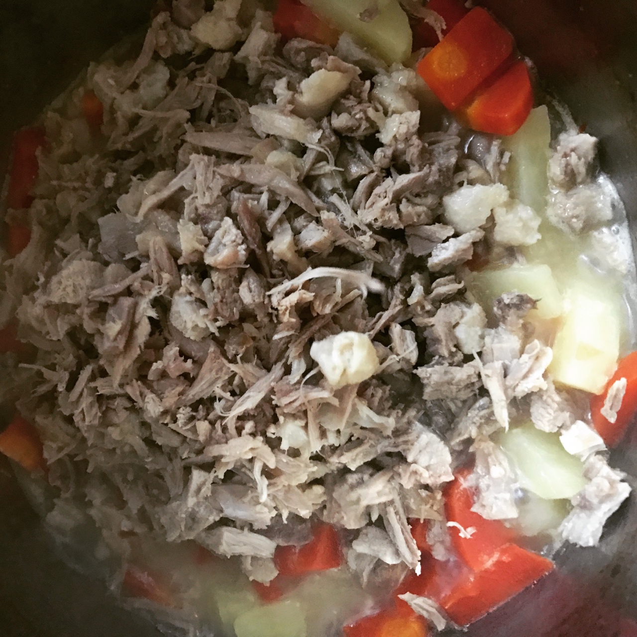 自制狗粮🐶鸭肉罐头的做法 步骤5