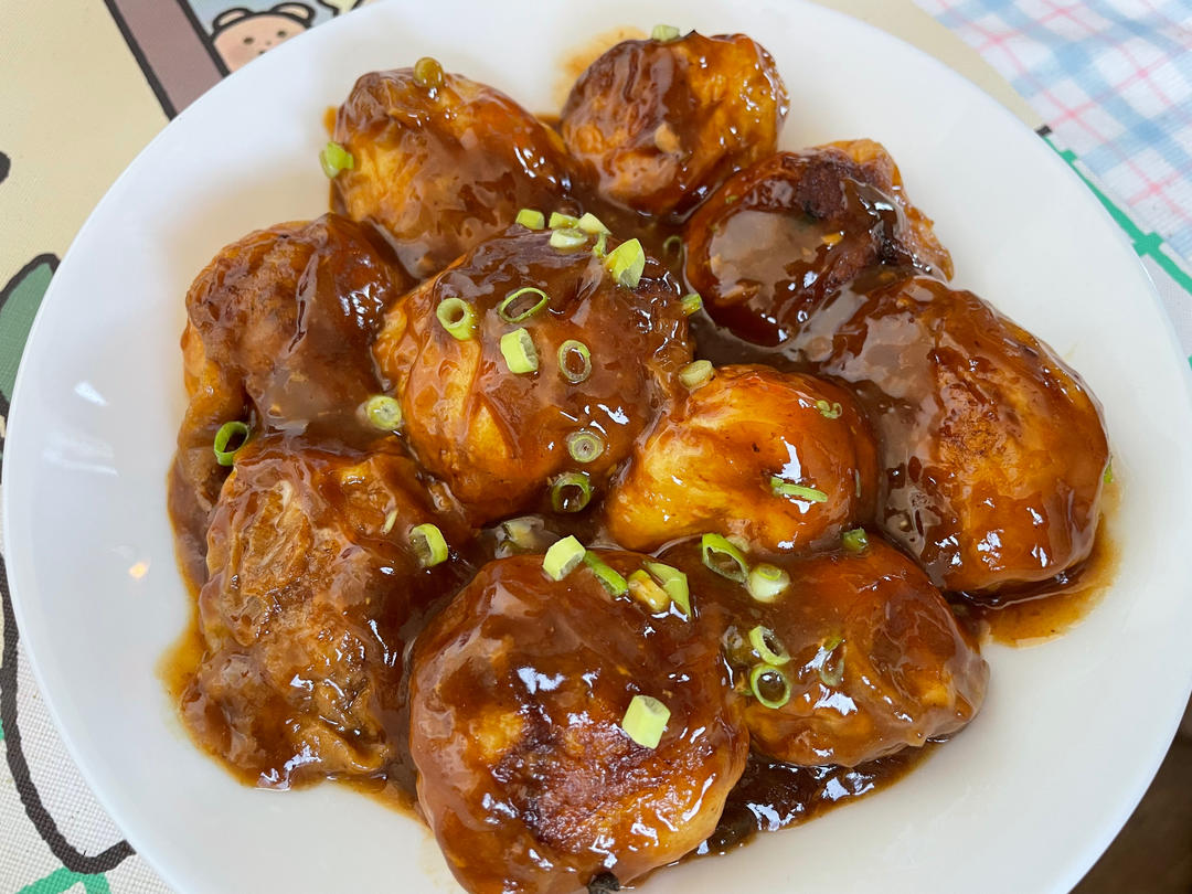 【上海本帮菜】油面筋塞肉（汤汁超下饭）