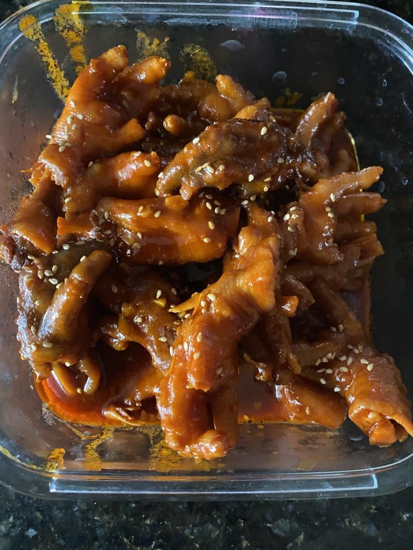 韩式辣鸡爪
