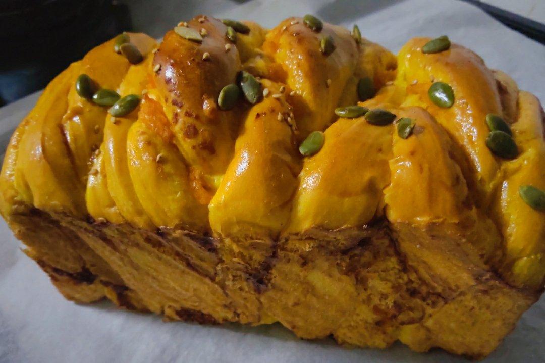 🎃double大伯南瓜（乳酪）吐司|金秋的颜色