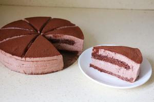 巧克力慕斯蛋糕的做法 步骤16