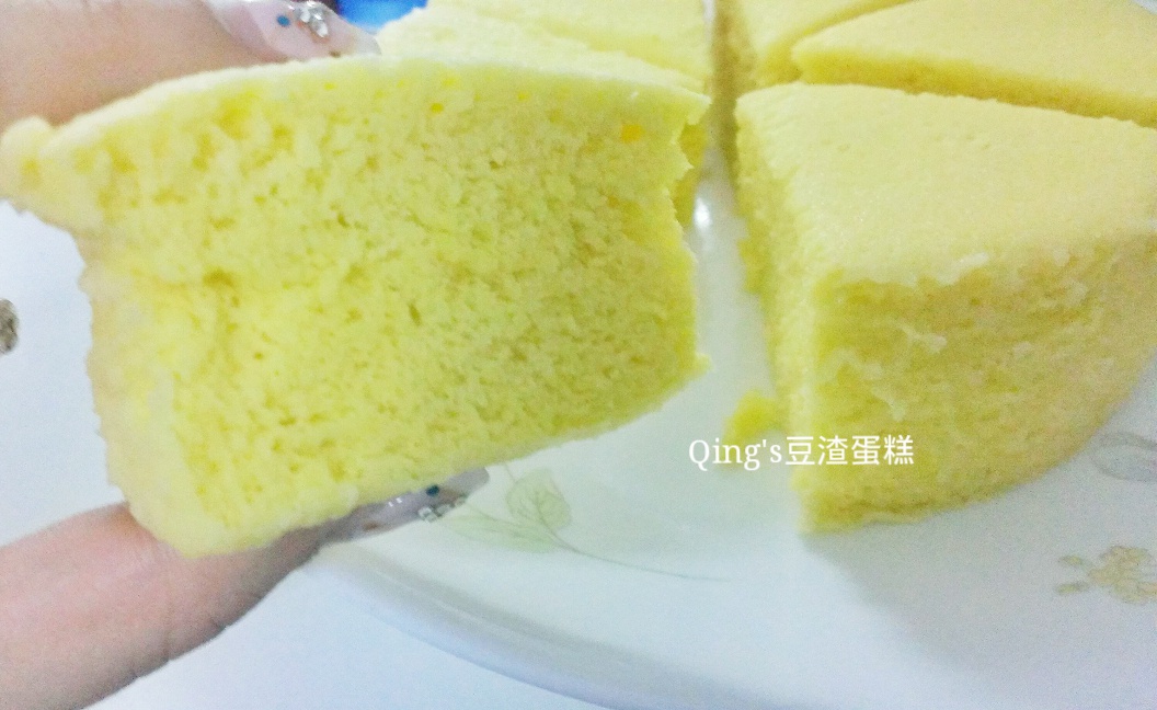 七分钟用微波炉做芝麻豆渣蛋糕
