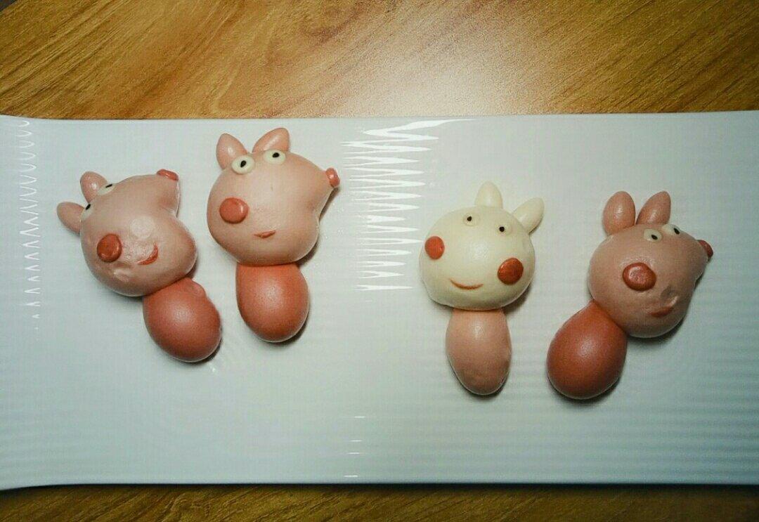 卡通馒头（小猪佩奇&小羊苏西）