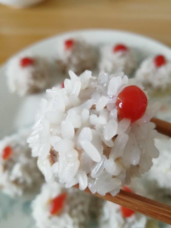 蒸糯米丸子