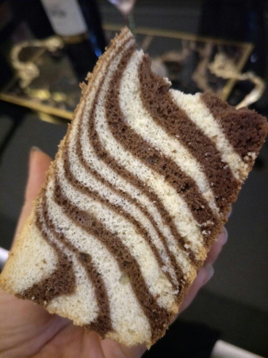 可可味——斑马纹戚风蛋糕