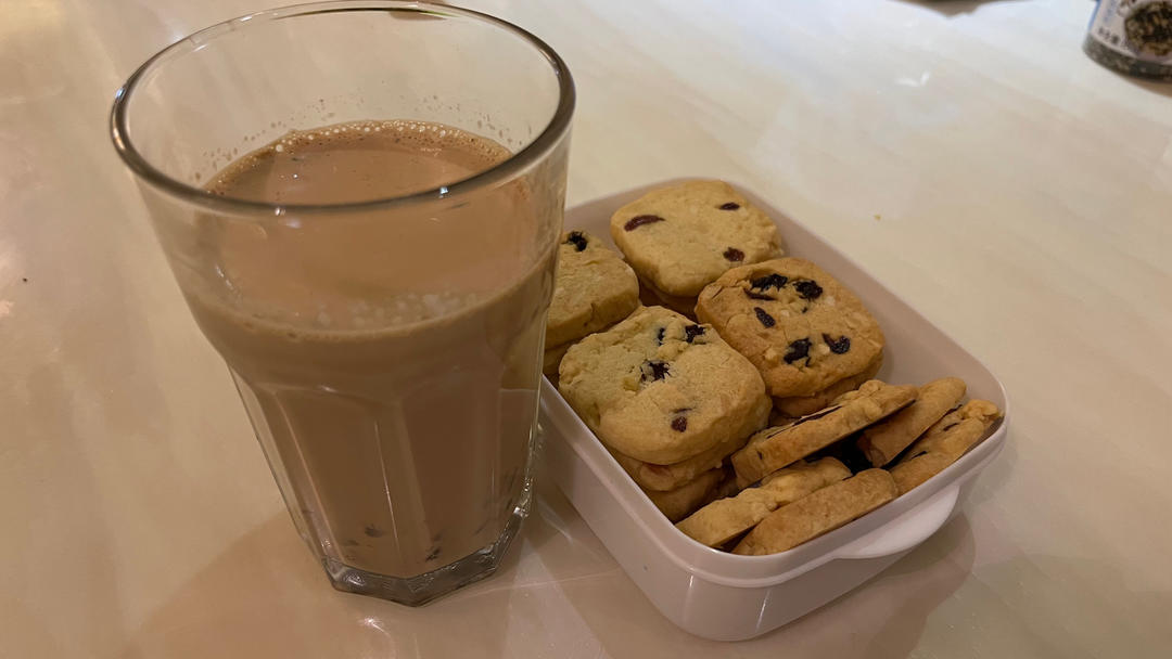 手煮奶茶