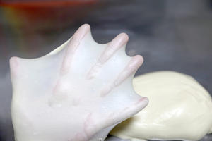 淡奶油吐司（12cm方模）的做法 步骤3