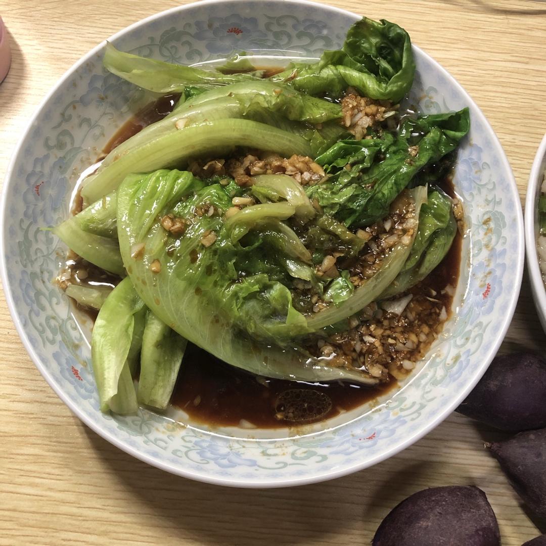 5分钟上桌的蚝油生菜