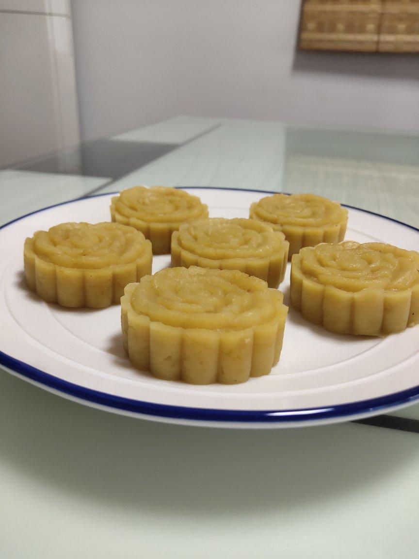 省时简易绿豆糕-免泡豆免过筛